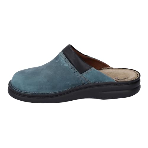 Josef Seibel Damen Pantoffeln Maxime 70, Frauen Hausschuhe,Weite G (Normal),Pantoffeln,Puschen,Pantoletten,Latschen,Blau (Azur-Kombi),36 EU von Josef Seibel