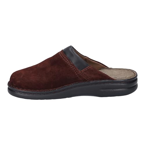 Josef Seibel Damen Pantoffeln Maxime 70, Frauen Hausschuhe,Weite G (Normal),schlapfen,drinnen,Indoor,daheim,zuhause,Rot (Carmin-Kombi),37 EU von Josef Seibel