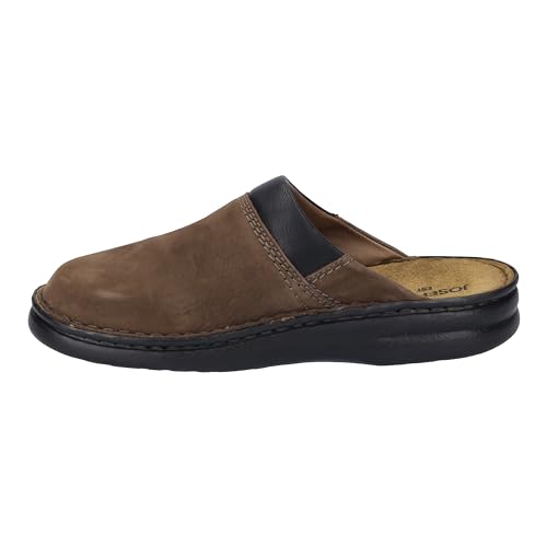 Josef Seibel Damen Pantoffeln Maxime 70, Frauen Hausschuhe,Weite G (Normal),schluepfschuhe,Slip-ons,Gartenschuhe,Braun (Brasil-Kombi),38 EU von Josef Seibel