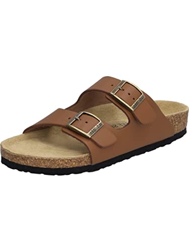 Josef Seibel Damen Pantoletten Bianca 01, Frauen Hausschuhe,Weite G (Normal),Gartenschuhe,Pantoffeln,Puschen,Latschen,Braun (Cognac),39 EU von Josef Seibel