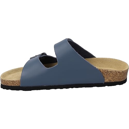 Josef Seibel Damen Pantoletten Bianca 01, Frauen Hausschuhe,Weite G (Normal),Schlupfschuhe,schluepfschuhe,Slip-ons,Puschen,Blau (Jeans),38 EU von Josef Seibel