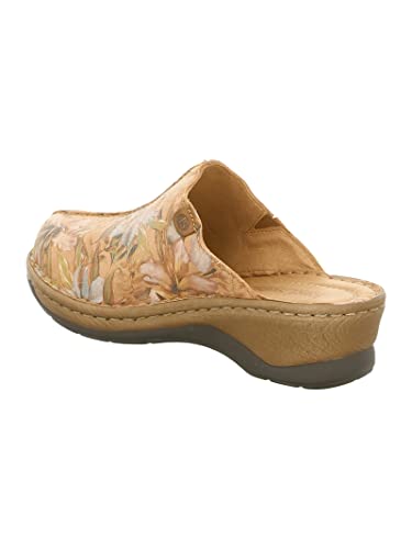 Josef Seibel Damen Pantoletten Catalonia 51,Weite G (Normal),Gartenschuhe,Plateau-Sohle,Ladies,Women's,Woman,Slipper,Slides,Rot (Carmin),42 EU / 8 UK von Josef Seibel