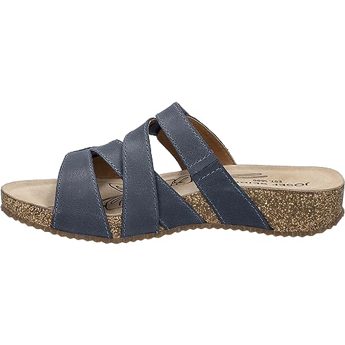 Josef Seibel Damen Pantoletten Tonga 82, Frauen Slipper,Weite G (Normal),sommerclogs,Sandalen,Freizeitschuhe,Schlupfschuhe,Jeans,41 EU von Josef Seibel