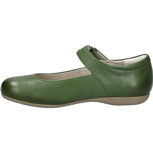 Josef Seibel Damen Riemchenballerinas Fiona 80, Frauen Flats,Weite G (Normal),Ausgehschuhe,Abendschuhe,Slip-ons,Mary-Jane,grün,36 EU von Josef Seibel