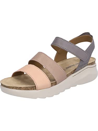 Josef Seibel Damen Riemchensandalen Celine 06,Weite G (Normal),Freizeitschuhe,Strandschuhe,Sandaletten,Sommersandalen,rosa-Multi,39 EU von Josef Seibel