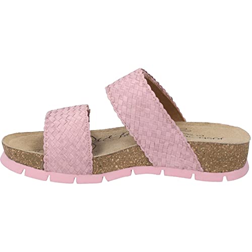 Josef Seibel Damen Riemchensandalen Lucie 04, Frauen Sandalen,Weite G (Normal),bequem,flach,sommerschuhe,freizeitschuhe,rosa,39 EU von Josef Seibel