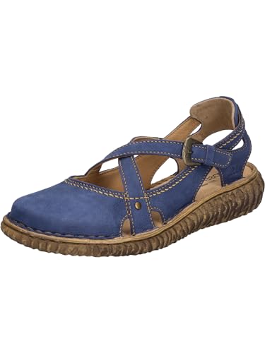 Josef Seibel Damen Riemchensandalen Ronja 10, Frauen Sandalen,Weite G (Normal),offene Schuhe,Strandschuhe,Sandaletten,Ocean,42 EU von Josef Seibel