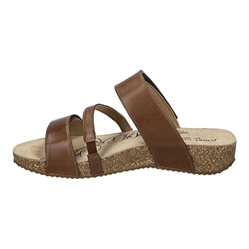 Josef Seibel Damen Riemchensandalen Tonga 54,Weite G (Normal),sommersandalen,lady,ladies,women's,woman,sandaletten,Braun (camel),38 EU / 5 UK von Josef Seibel