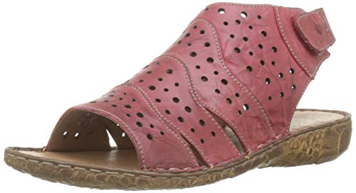 Josef Seibel Damen Rosalie 31 Peeptoe Sandalen, Rot (Hibiscus 450) von Josef Seibel