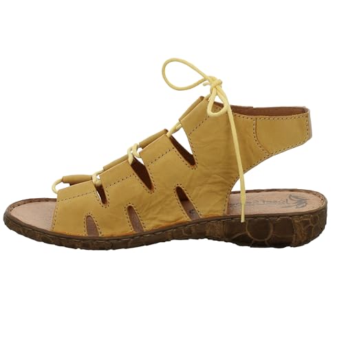 Josef Seibel Damen Rosalie 39 Römersandalen, Gelb (Gelb 95 800), 41 EU von Josef Seibel