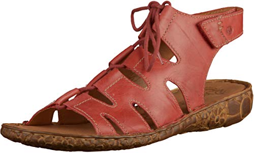 Josef Seibel Damen Rosalie 39 Römersandalen, Rot (Hibiscus 450) von Josef Seibel