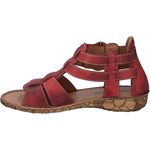 Josef Seibel Damen Rosalie 51 Sandale, Rot, 38 EU von Josef Seibel