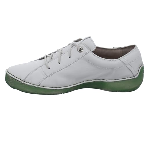 Josef Seibel Damen Schnürhalbschuhe Fergey 73, Frauen sportlicher Schnürer, weibliche Lady Ladies feminin elegant,Offwhite-Kombi,45 EU / 10 UK von Josef Seibel