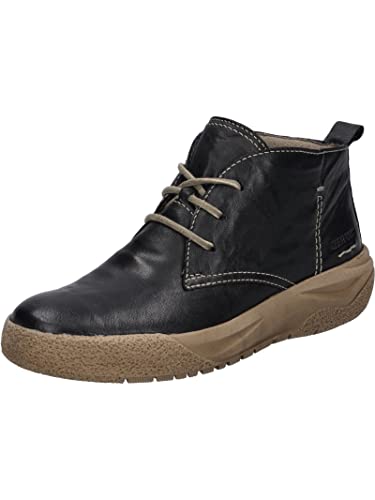 Josef Seibel Damen Schnürstiefeletten Alina 04,Weite G (Normal),Wechselfußbett,halbstiefel,kurzstiefel,schwarz,41 EU von Josef Seibel