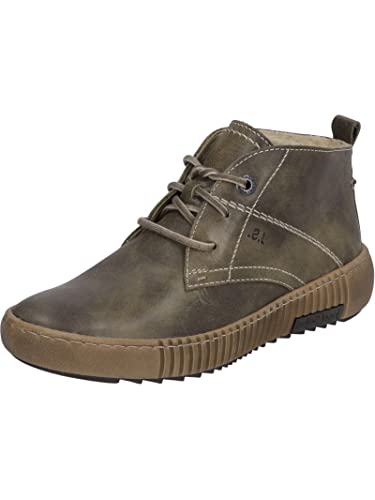 Josef Seibel Damen Schnürstiefeletten Maren 02,Weite G (Normal),Wechselfußbett,Stiefel,Bootee,Booties,halbstiefel,Grün (moos),38 EU von Josef Seibel