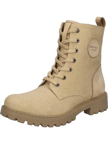 Josef Seibel Damen Schnürstiefeletten Marta 26,Weite G (Normal),Wechselfußbett,uebergangsschuhe,uebergangsstiefel,Boots,Sand,38 EU von Josef Seibel