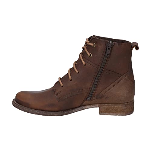 Josef Seibel Damen Schnürstiefeletten Sienna 95,Weite G (Normal),Wechselfußbett,reißverschluss,stiefel,bootee,booties,Braun (moro) / 330,40 EU von Josef Seibel