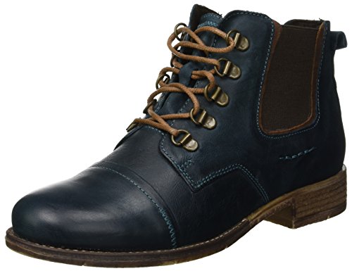 Josef Seibel Damen Sienna 09 Stiefeletten, Blau (Petrol-Kombi 641) von Josef Seibel