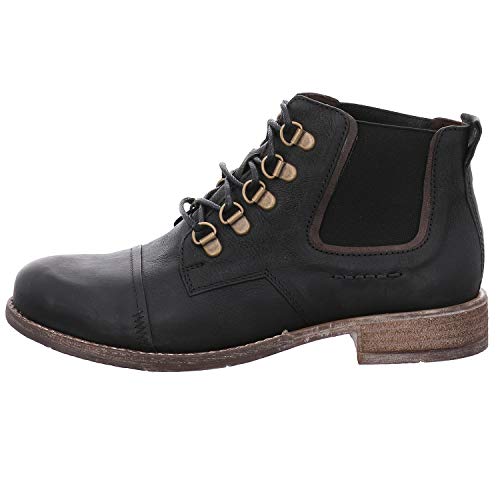 Josef Seibel Damen Sienna 09 Stiefeletten Schwarz-Kombi 101), 37 EU von Josef Seibel