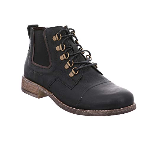 Josef Seibel Damen Sienna 09 Stiefeletten Schwarz-Kombi 101), 37 EU von Josef Seibel