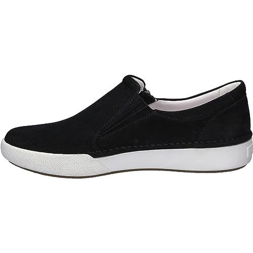 Josef Seibel Damen Slipper Claire 20,Weite G (Normal),Wechselfußbett,Mokassins,Halbschuhe,Schlupfschuhe,schluepfschuhe,schwarz,37 EU von Josef Seibel