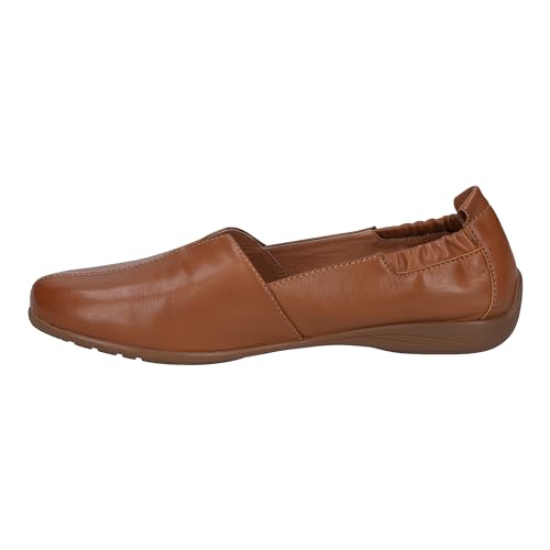 Josef Seibel Damen Slipper Fenja 13, Frauen Slip On,Weite G (Normal),Freizeitschuhe,modisch,Mokassins,Halbschuhe,Slides,Braun (Camel),38 EU von Josef Seibel