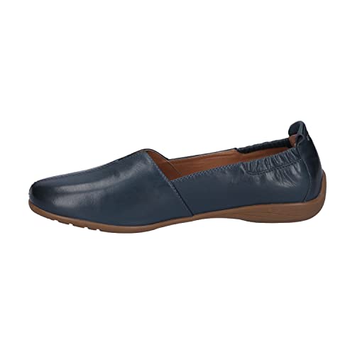 Josef Seibel Damen Slipper Fenja 13, Frauen Slip On,Weite G (Normal),Mokassins,Halbschuhe,Slides,Schlupfschuhe,Loafer,dunkelblau,38 EU von Josef Seibel