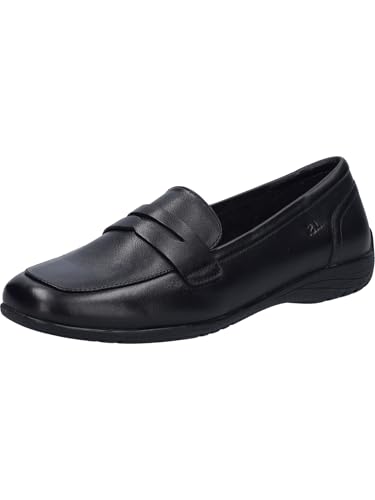 Josef Seibel Damen Slipper Fenja 22, Frauen Slip On,Weite G (Normal),College Schuhe,Businessschuhe,Slip-ons,Slides,Black-Black,36 EU von Josef Seibel