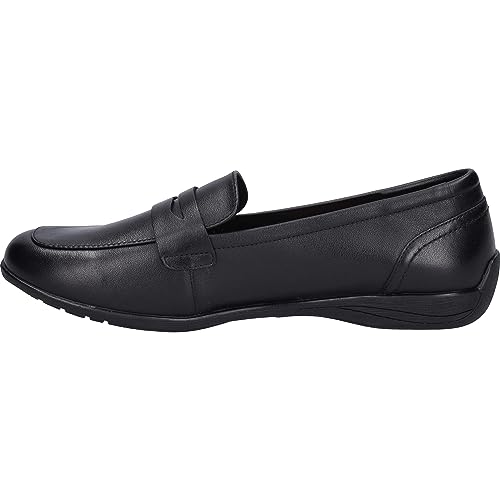 Josef Seibel Damen Slipper Fenja 22, Frauen Slip On,Weite G (Normal),College Schuhe,Businessschuhe,Slip-ons,Slides,Black-Black,43 EU von Josef Seibel