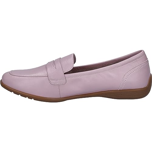 Josef Seibel Damen Slipper Fenja 22, Frauen Slip On,Weite G (Normal),Slip-ons,Mokassins,Halbschuhe,Slides,Schlupfschuhe,Viola,42 EU von Josef Seibel