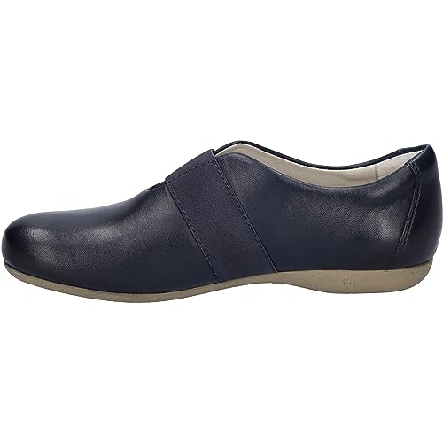 Josef Seibel Damen Slipper Fiona 81, Frauen Slip On,Weite G (Normal),Slip-ons,freitzeitschuhe,offener einschlupf,Mokassins,Ocean,37 EU von Josef Seibel