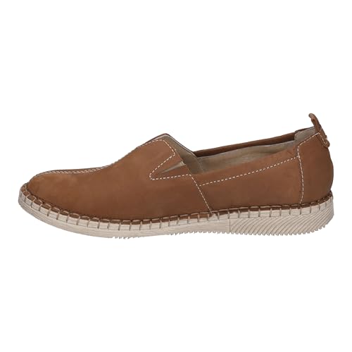 Josef Seibel Damen Slipper Sofie 38, Frauen Slipper,Weite G (Normal),Slipper,Mokassins,Halbschuhe,Slides,Schlupfschuhe,Braun (Castagne),38 EU / 5 UK von Josef Seibel