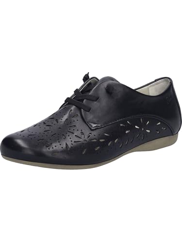 Josef Seibel Damen Sneaker Fiona 83, Frauen Schnürschuhe,Weite G (Normal),Halbschuhe,Freizeitschuhe,Schnuerschuhe,schwarz,39 EU von Josef Seibel
