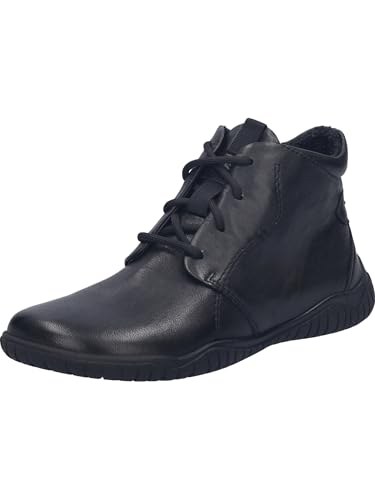 Josef Seibel Damen Sneaker Wynona.05,Weite G (Normal),Wechselfußbett,Halbschuhe,Freizeitschuhe,Schnuerschuhe,Schnuerer,schwarz,42 EU von Josef Seibel
