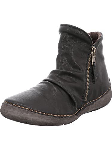 Josef Seibel Damen Klassische Stiefeletten Fergey 24,Weite G (Normal),Wechselfußbett,Stiefel,Bootee,Booties,halbstiefel,schwarz,37 EU von Josef Seibel