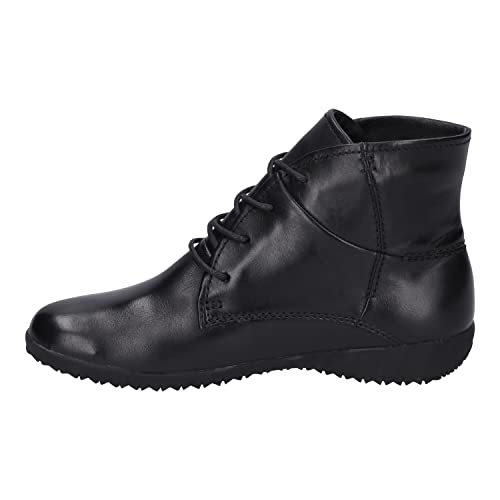 Josef Seibel Damen Stiefeletten Naly 09, Frauen Schnürstiefelette, freizeit leger stiefel chukka boot halbstiefel gefüttert,Schwarz,38 EU / 5 UK von Josef Seibel