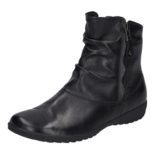 Josef Seibel Damen Stiefeletten Naly 24, Frauen Halbstiefel, Stiefel Boot halbstiefel übergangsschuh winterschuh,Schwarz,45 EU / 10 UK von Josef Seibel
