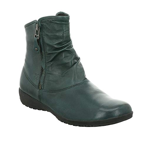 Josef Seibel Damen Stiefeletten Naly 24, Frauen Halbstiefel, freizeit leger stiefel boot halbstiefel übergangsschuh,Türkis(petrol),37 EU / 4 UK von Josef Seibel