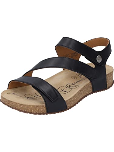 Josef Seibel Damen Tonga 25 Plateau-Sandalen, Schwarz, 37 EU von Josef Seibel