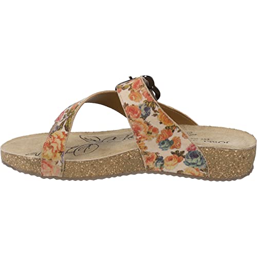 Josef Seibel Damen Tonga 77 Sandale, Beige Multi, 36 EU von Josef Seibel