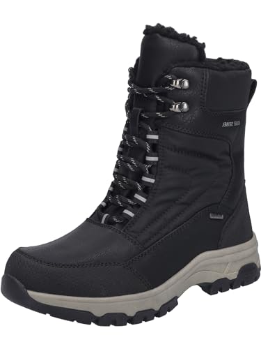 Josef Seibel Damen Winterstiefel Davos 52,Weite G (Normal),Wechselfußbett,wasserdicht,uebergangsstiefel,schwarz,42 EU von Josef Seibel