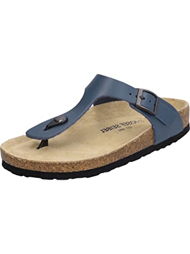 Josef Seibel Damen Zehentrenner Bianca 02, Frauen Sandalen,Weite G (Normal),sommerschuhe,freizeitschuhe,offene schuhe,Blau (jeans),37 EU von Josef Seibel