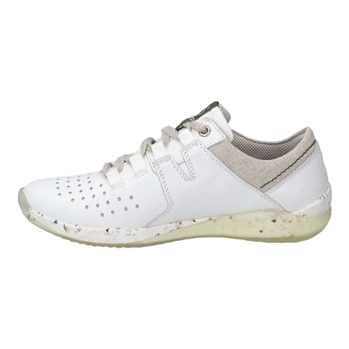 Josef Seibel Damen sportliche Schnürer Ricky 18,Weite G (Normal),lose Einlage,schnürer,Sneaker,Halbschuhe,straßenschuhe,Weiß (Offwhite),39 EU / 6 UK von Josef Seibel