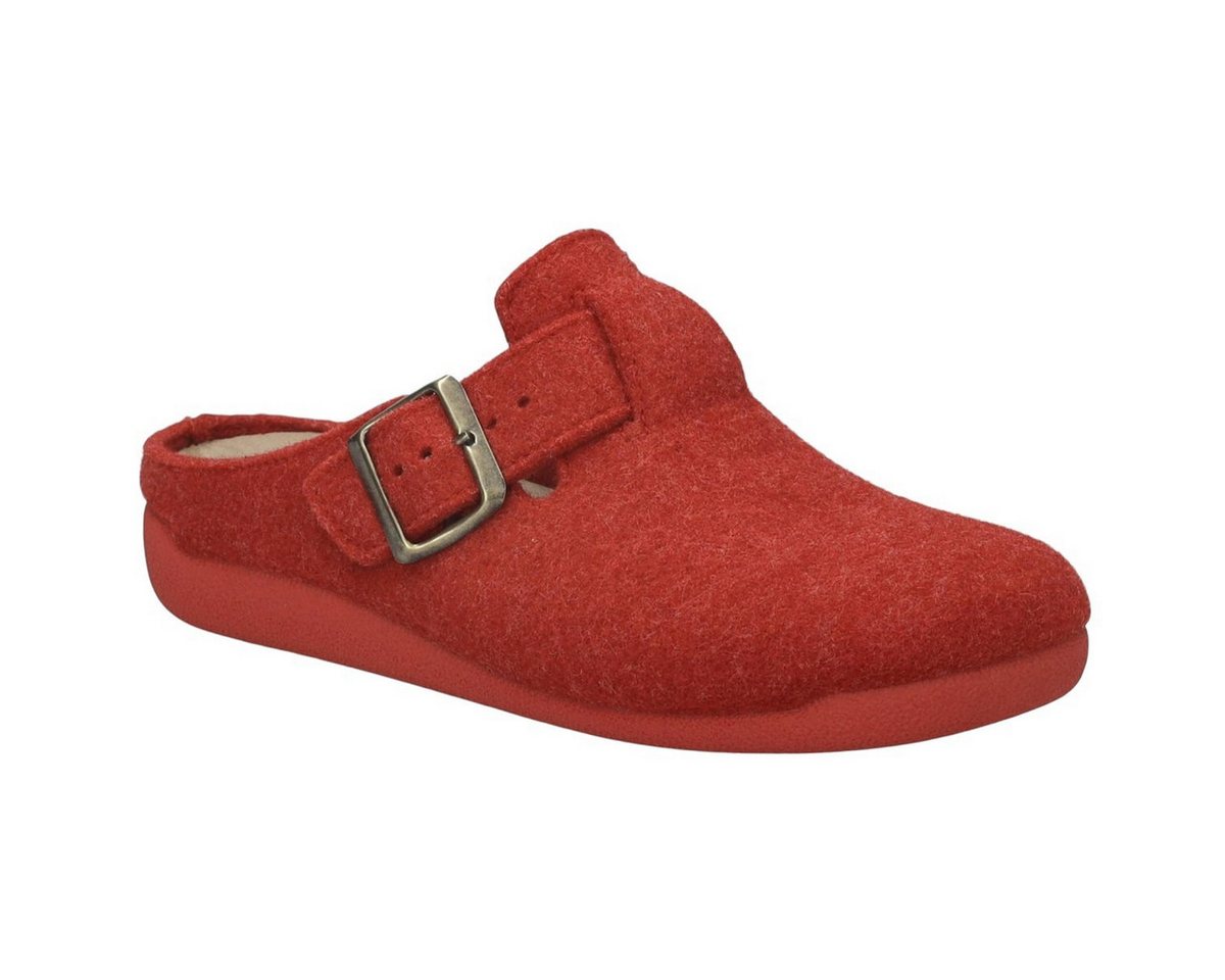 Josef Seibel Filzpantoffel Cara 01 rot Damen Hausschuh von Josef Seibel