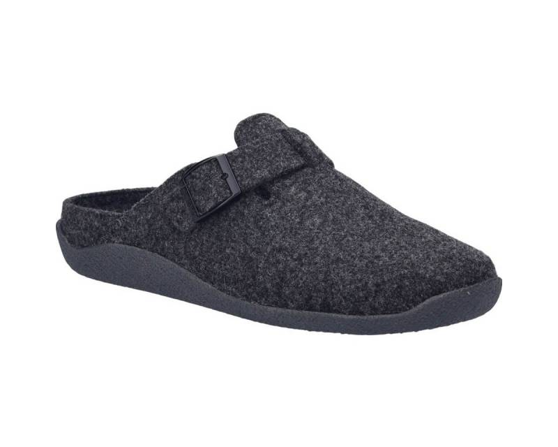 Josef Seibel Filzpantoffel Vince 05 anthrazitgrau Herren Hausschuh von Josef Seibel