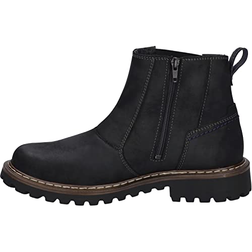 Josef Seibel Herren Ankle Boots Chance 49,Weite G (Normal),Wechselfußbett,Kurzstiefel,uebergangsschuhe,schwarz,46 EU von Josef Seibel