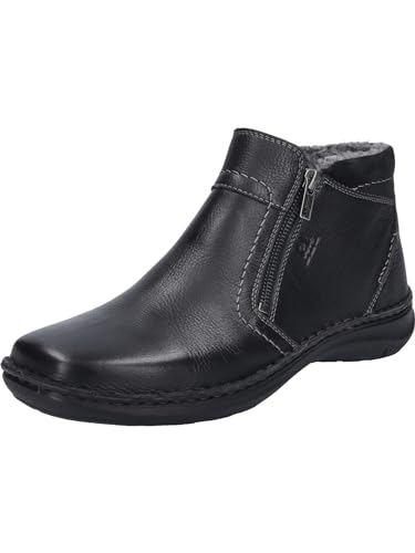 Josef Seibel Herren Ankle Boots New Anvers 04,Weite K (Extra weit),Wechselfußbett,Bootee,Booties,halbstiefel,schwarz,47 EU von Josef Seibel