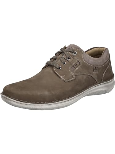 Josef Seibel Herren Low-Top Sneaker Anvers 36,Weite K (Extra weit),Wechselfußbett,Laufschuhe,schnürschuhe,schnürer,Vulcano,43 EU von Josef Seibel