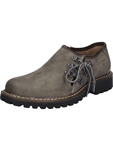 Josef Seibel Herren Bequemschuhe Chance 76,Weite G (Normal),Wechselfußbett,Trachtenschuhe,Schnuerschuhe,Low-tie,Braun (Vulcano-Kombi),44 EU von Josef Seibel