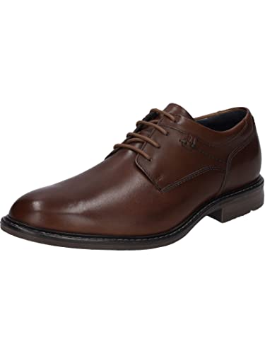 Josef Seibel Herren Businessschuhe Earl 05,Weite G (Normal),Wechselfußbett,Derby schnürung,Office,büro,Freizeit,Cognac,44 EU von Josef Seibel